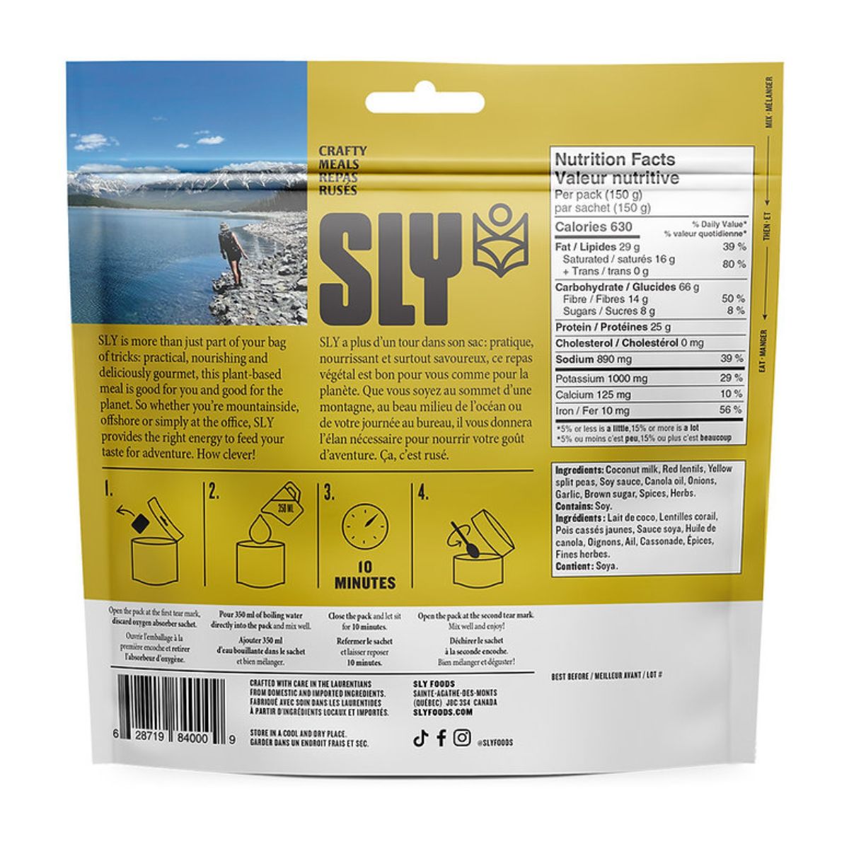 Sly Foods Lentil Dahl