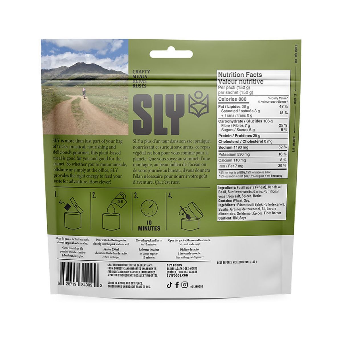 Sly Foods Pesto Pasta