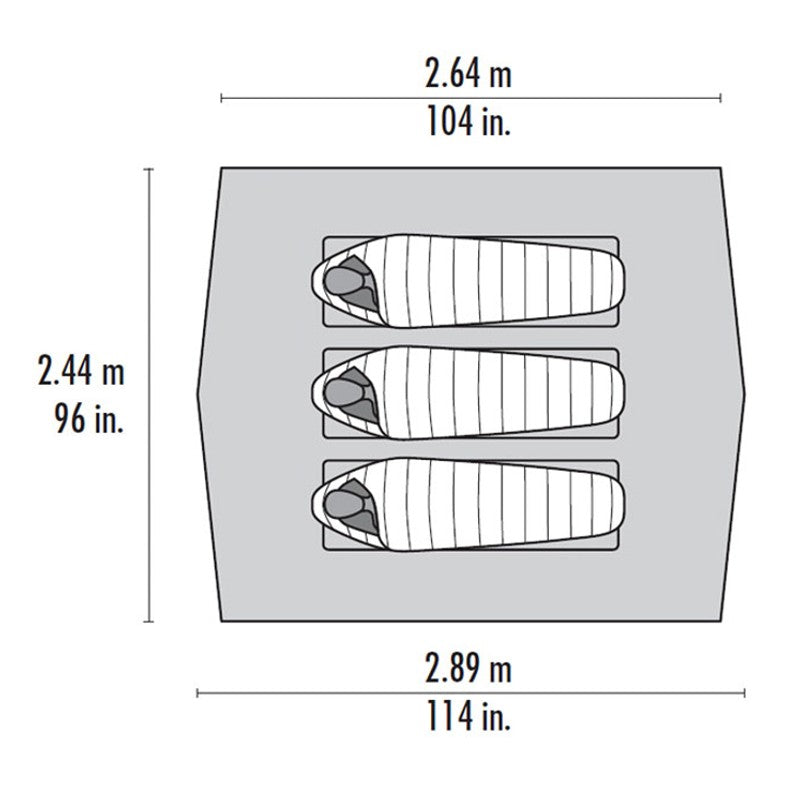 MSR Thru-Hiker 70 Wing Tarp / Shelter