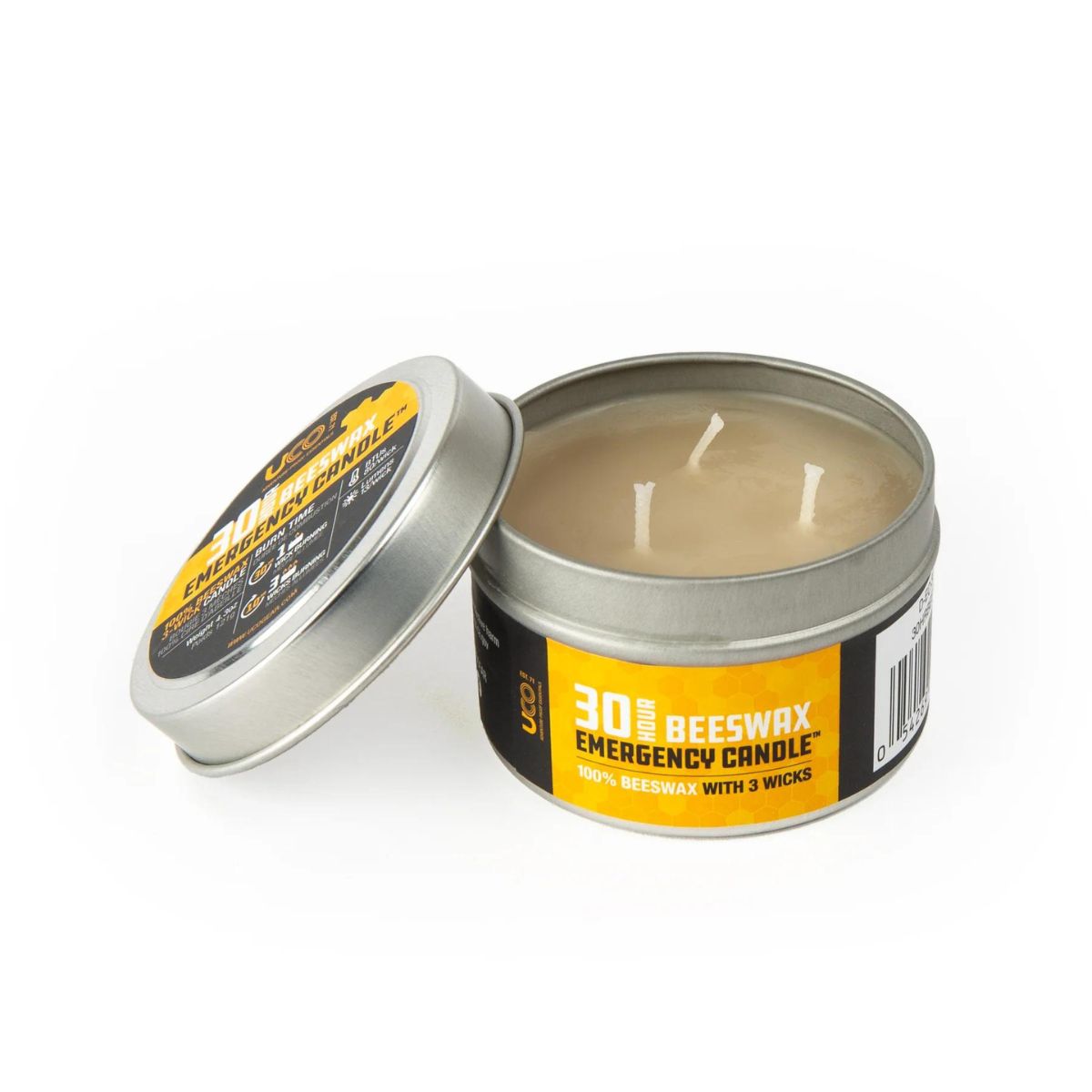 30-Hour Emergency Beeswax Candle