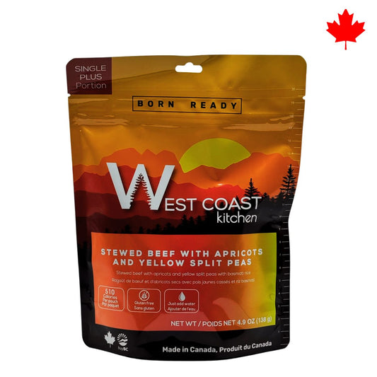 West Coast Kitchen Stewed Beef with Apricot and Yellow Split Peas