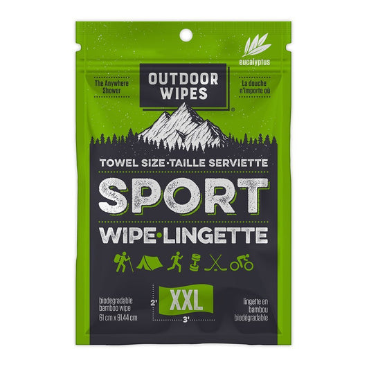 Single XL Bamboo Wet Wipes