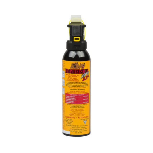 Kodiak Frontiersman Xtra 225g Bear Spray w/ Glow-in-the-Dark Safety Wedge