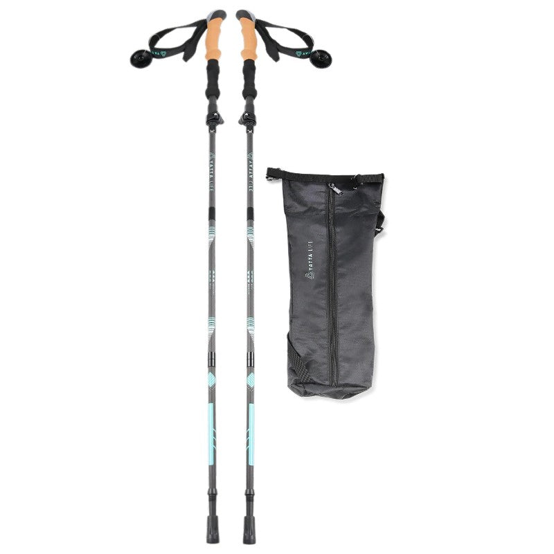 Yatta Life Carbon Fibre Hiking Poles (Pair)