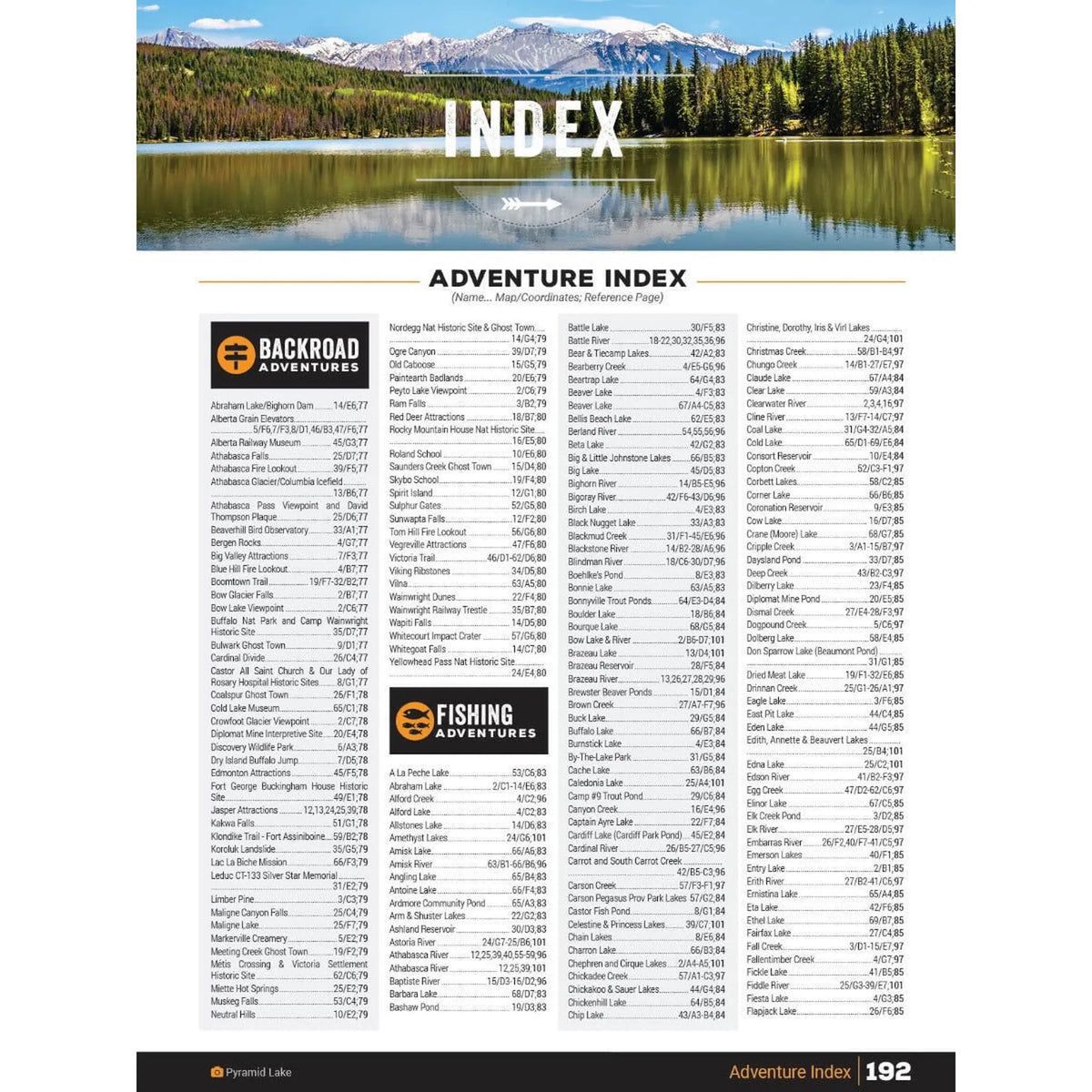 Backroad Maps Central Alberta Backroad Mapbook