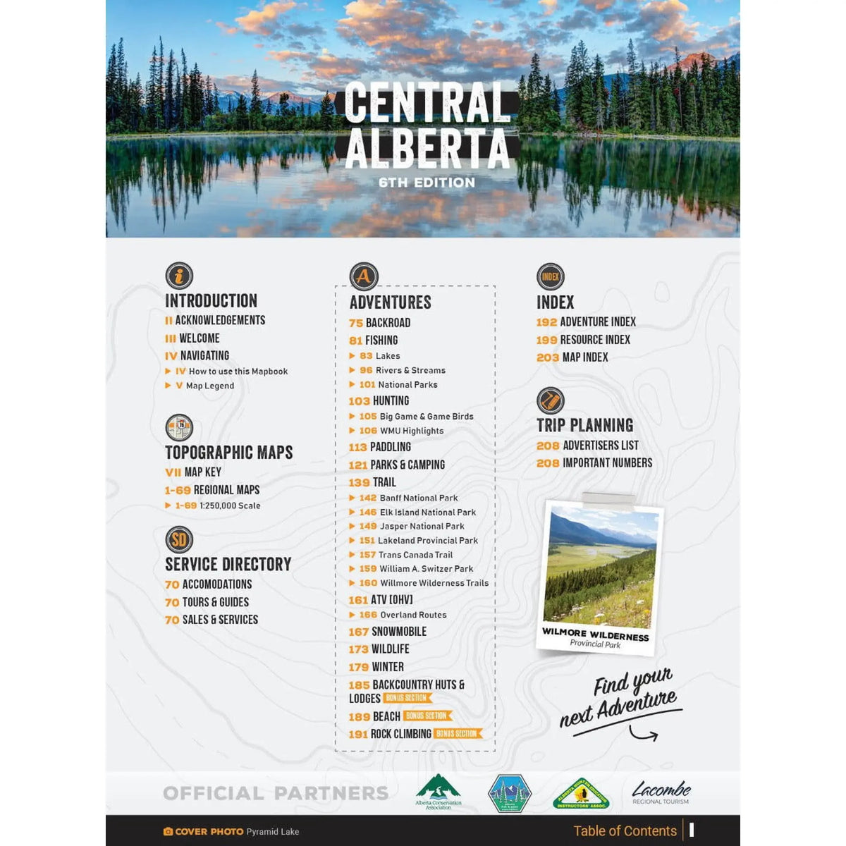 Backroad Maps Central Alberta Backroad Mapbook