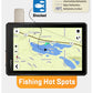Backroad Maps Alberta GPS Maps fishing hot spots with stocked lakes, lake access and bathymetry contours for Garmin GPS navigation in Alberta.