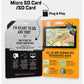 Backroad Maps Alberta GPS Maps plug and play microSD and SD card for Garmin GPS devices with detailed topographic maps, public land, trails and route planning.