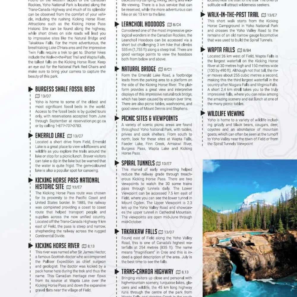 Mapbook Detailed Canadian Rockies Backcountry Maps – Detailed Adventure Map Book – Craze ...