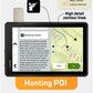 backroad maps hunting poi contour lines gps bc alberta