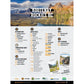 Backroad Maps Kootenay Rockies BC Backroad Mapbook table of contents showing adventures, topographic maps, service directory, trip planning, and indexes.