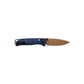 Benchmade 535FE-05 Bugout folding knife open right profile showing pocket clip.