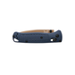 Benchmade Bugout Crater Blue drop-point knife closed