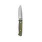 Benchmade Bushcrafter OD Green fixed blade knife vertical view drop point bushcraft knife