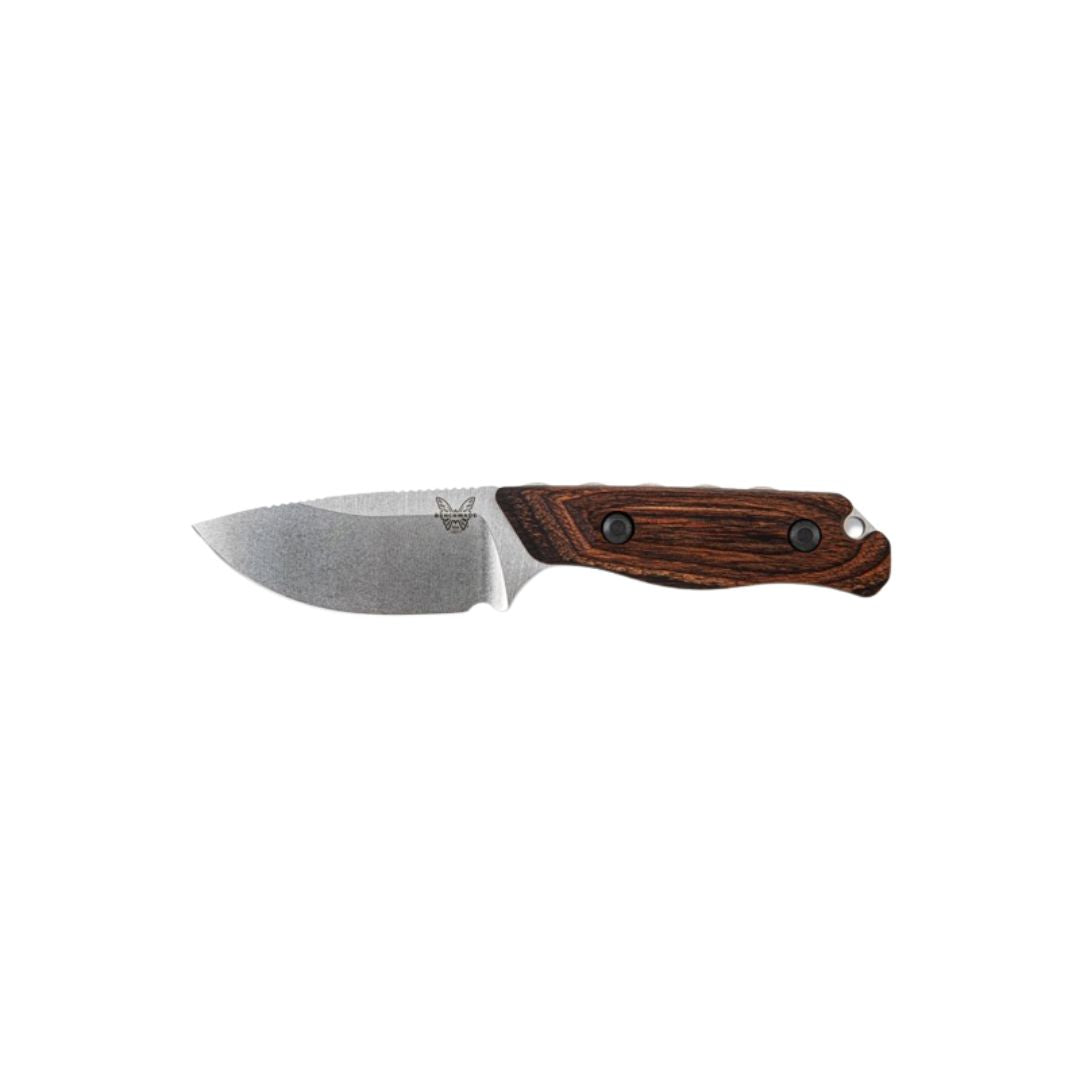 Benchmade Hidden Canyon Hunter fixed blade knife right side profile.