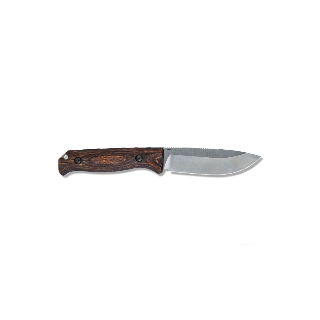 Benchmade Saddle Mountain Skinner right side profile showing full blade shape.