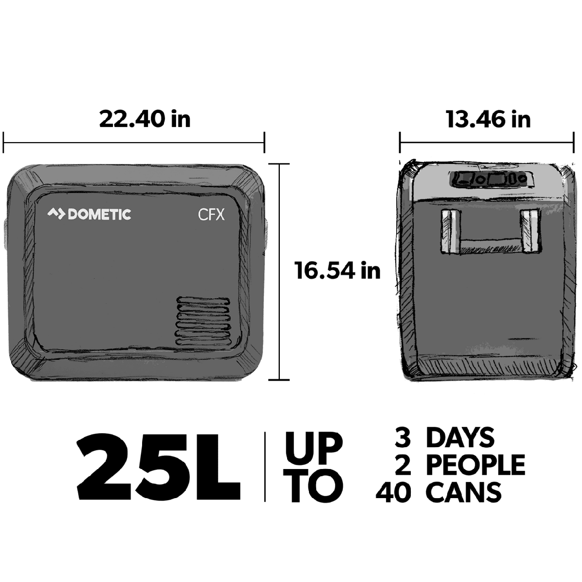 Dometic CFX3 25 Powered Cooler