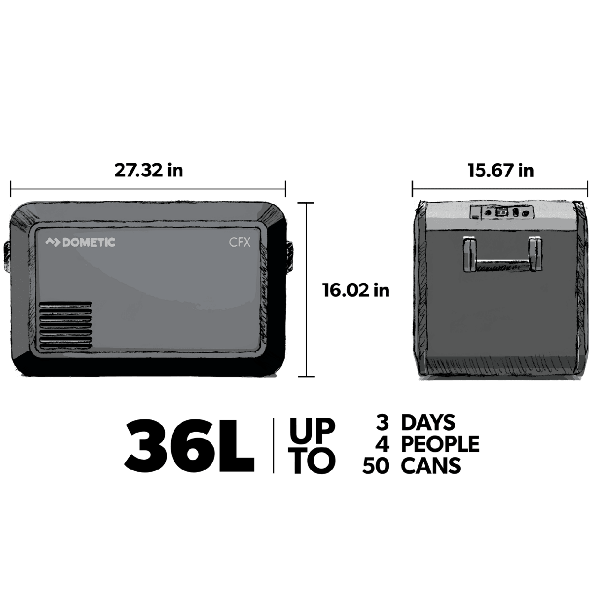 Dometic CFX3 35 Powered Cooler