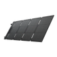 EcoFlow 45W solar panel shown at an angled front view for optimal sunlight capture.