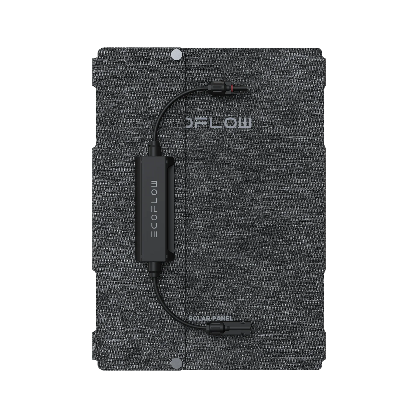 EcoFlow 45W solar panel folded for compact storage and easy transport.