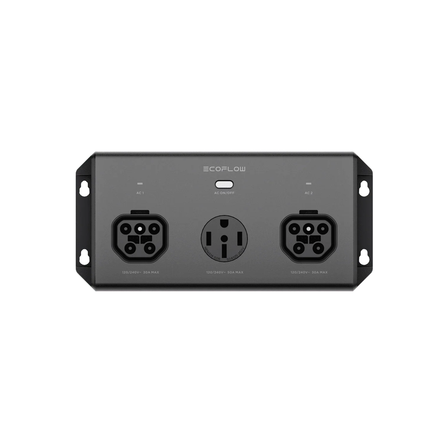EcoFlow 50 Amp Hub front panel view