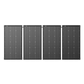EcoFlow 500W Solar Kit front view 4 panel array