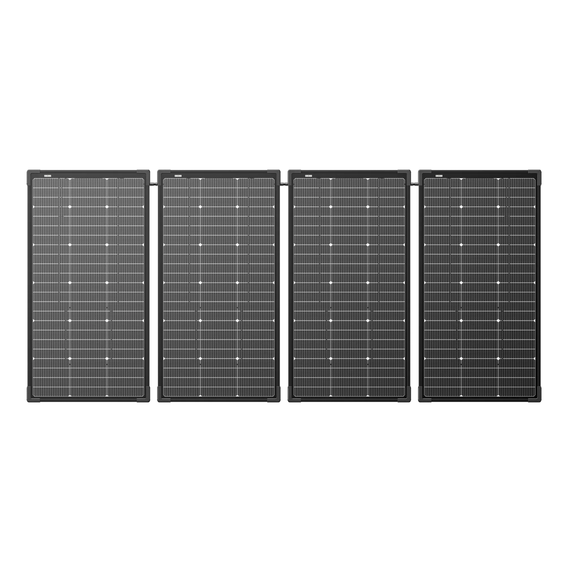 EcoFlow 500W Solar Kit front view 4 panel array