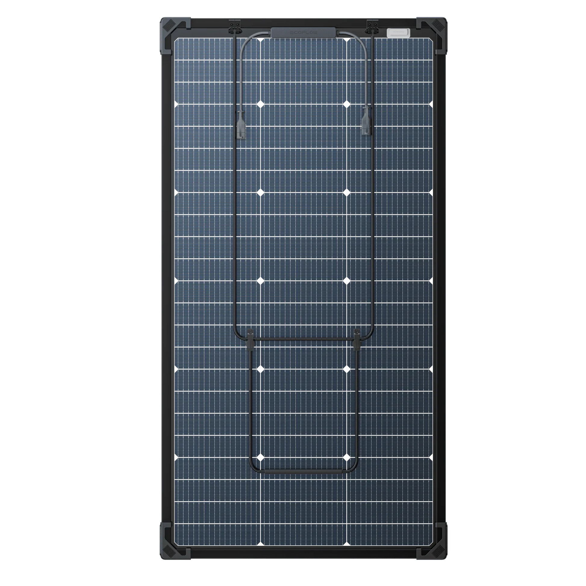 EcoFlow 500W Solar Kit rear view single