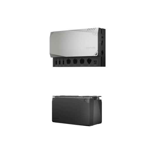 EcoFlow 5kWh Power Kit front view get set kit showing system components.