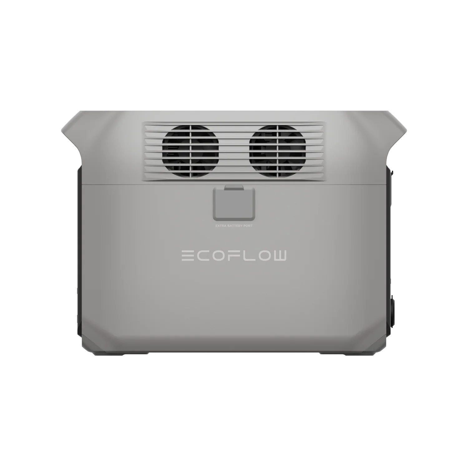Top view of the EcoFlow Delta 3 1500 Portable Power Station showing cooling vents and design details