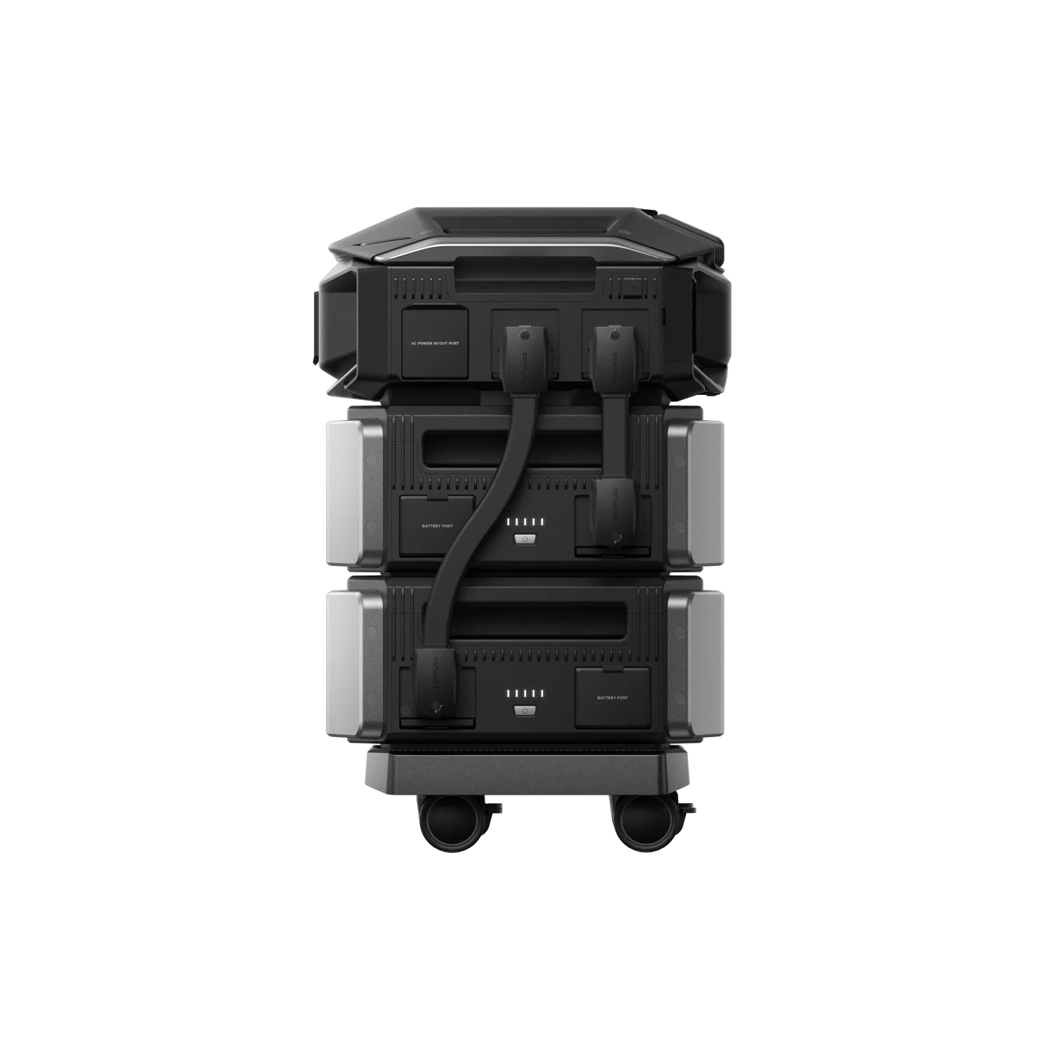 EcoFlow Delta Pro Ultra X rear view ports view