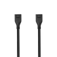 EcoFlow Extra Battery Cable dual connector front view showing matching plug ends.