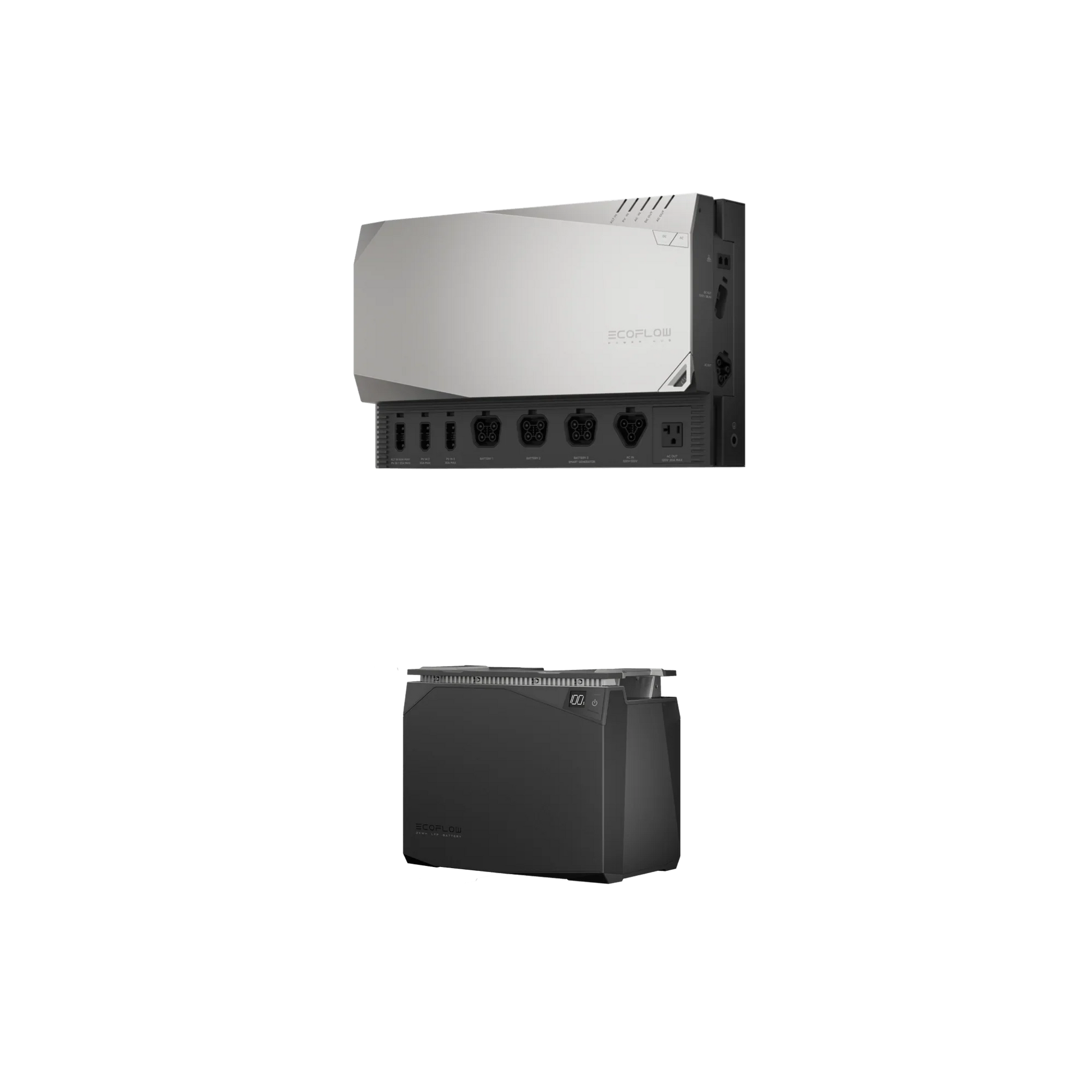EcoFlow Power Kits 2kWh get set kit front view view of modular home power system.