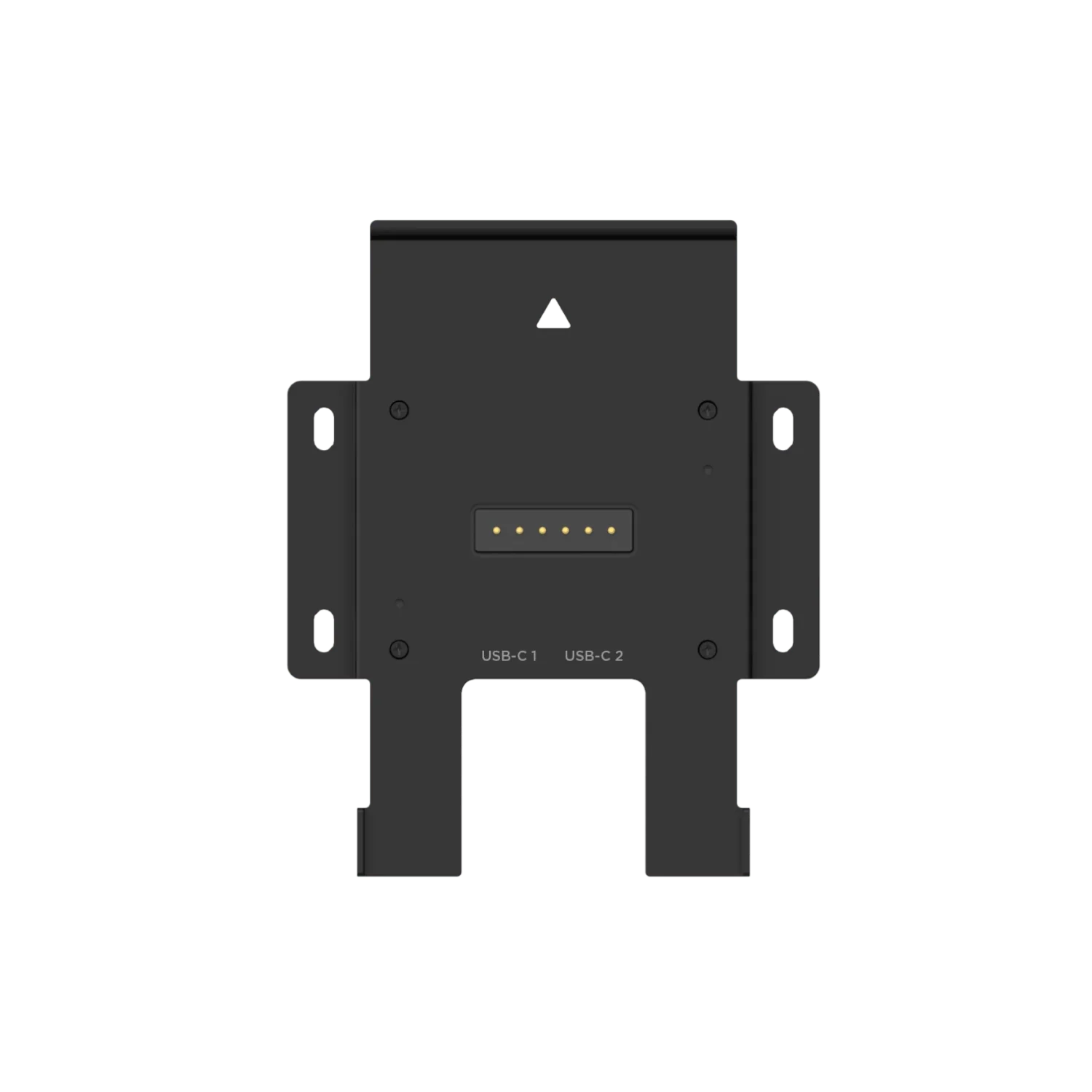 EcoFlow PowerInsight mounting bracket rear contacts view for docking.