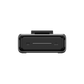 Straight-on USB-C side view of the EcoFlow River 3 Plus 300EB Smart Extra Battery with 140W USB-C port and on/off button.