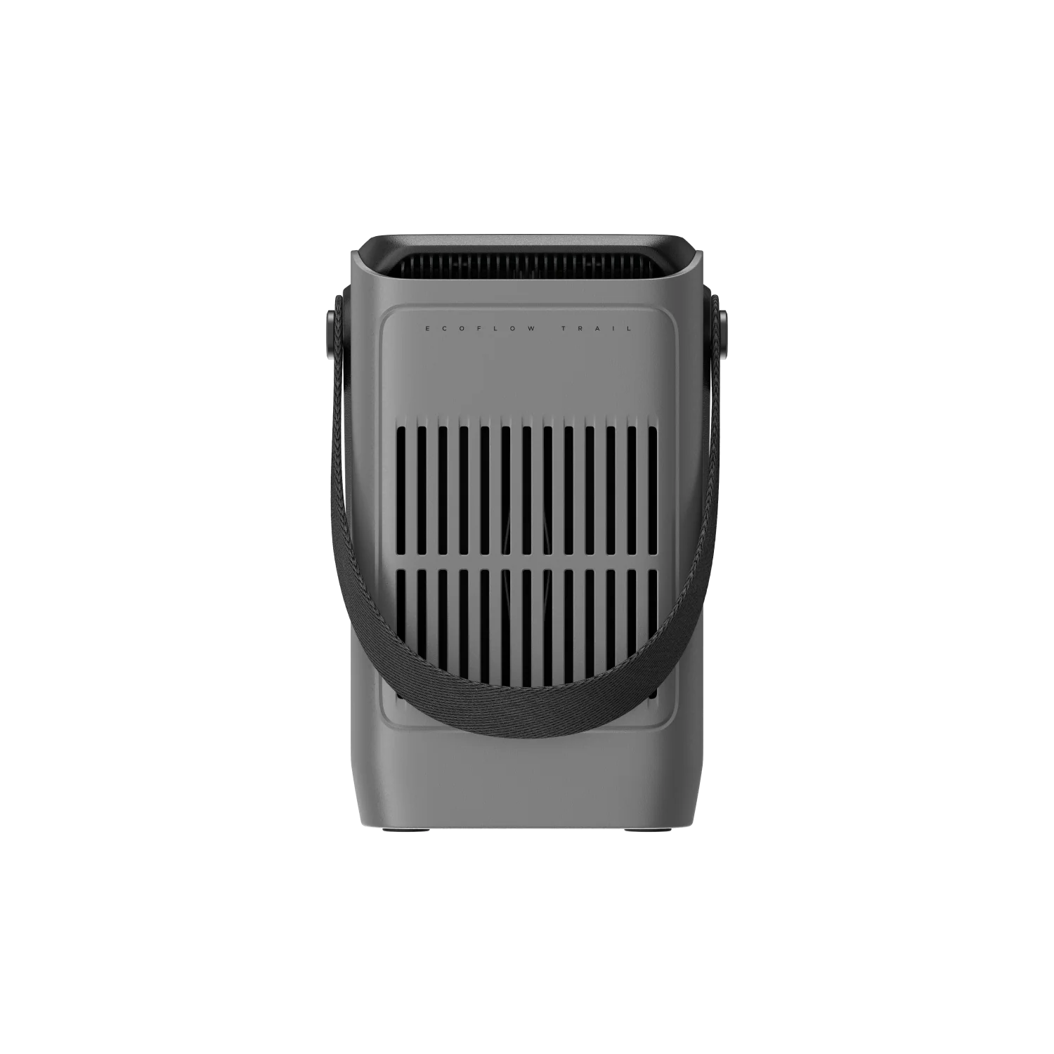 EcoFlow Trail 200 DC rear ventilation panel with carrying strap