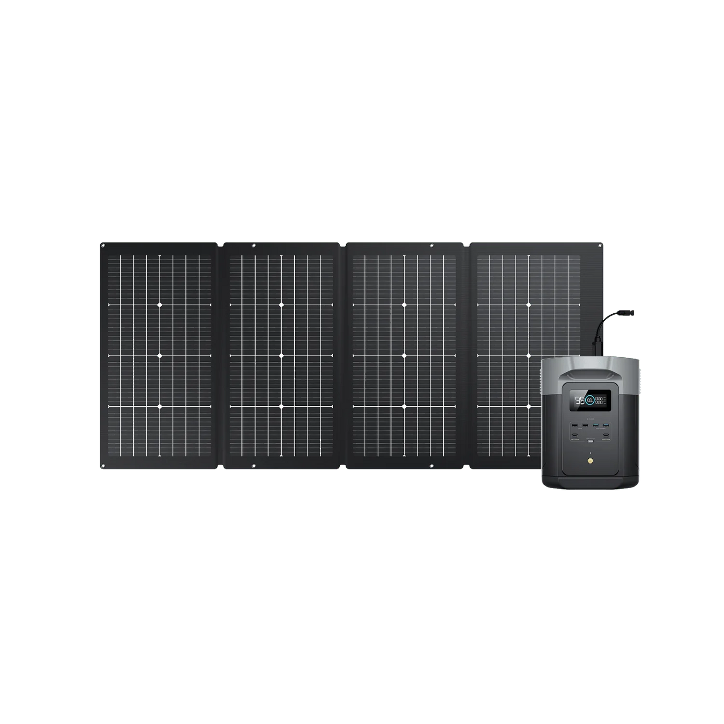 EcoFlow Delta 2 Max Solar Generator System (220W Panels)