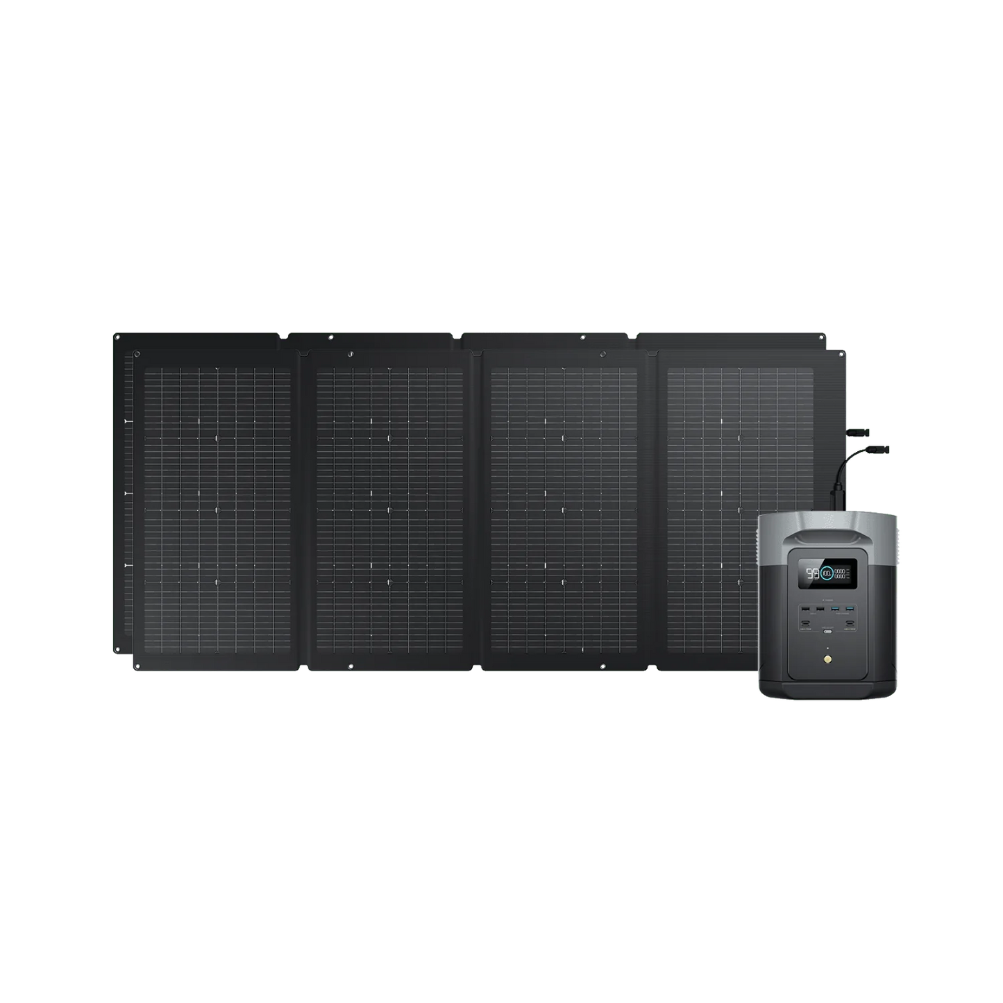 EcoFlow Delta 2 Max Solar Generator System (220W Panels)