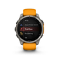 Garmin fēnix 8 AMOLED smartwatch activity modes menu with trail run MTB ski and open water swim options