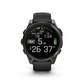 Garmin fēnix 8 47mm AMOLED dive computer screen showing depth air and decompression data underwater