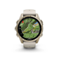 Garmin fēnix 8 smartwatch displaying detailed GPS map navigation for outdoor adventures