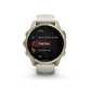 Garmin fēnix 8 showing sports activity menu including trail running, swimming, and climbing modes