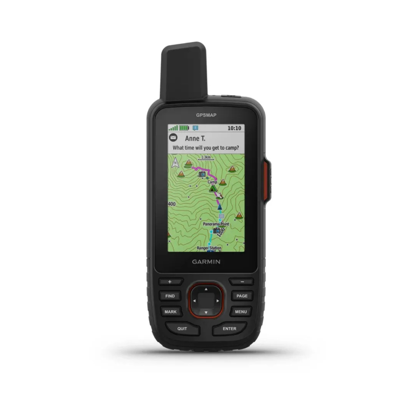 garmin-gpsmap-67i-handheld-gps-navigation-map-screen.jpg – Garmin GPSMAP 67i handheld GPS showing topographic navigation map and route tracking