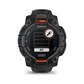 Garmin Instinct 3 smartwatch flashlight feature with red light mode enabled