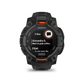 Garmin Instinct 3 Solar smartwatch displaying incoming messages and notifications
