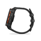 Garmin Instinct 3 Solar watch strap design and side button detail close up