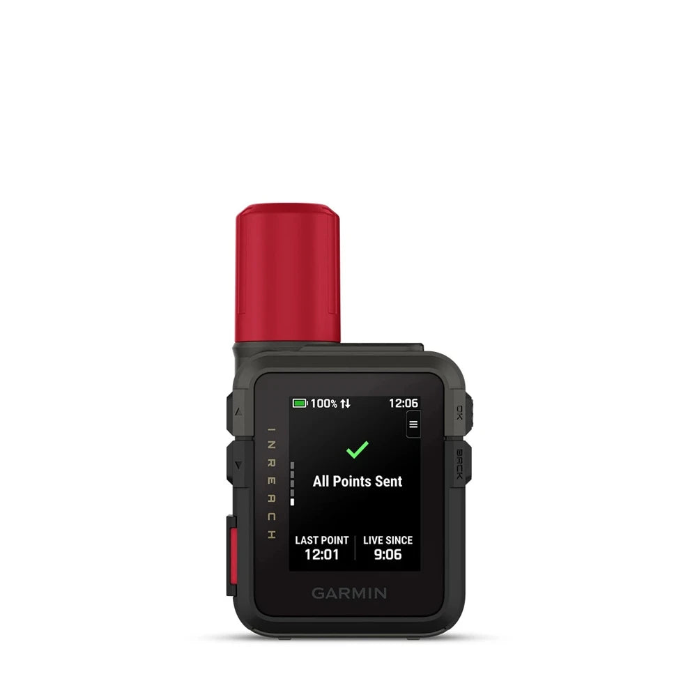 Garmin Mini 3 Plus communicator live tracking and location sharing