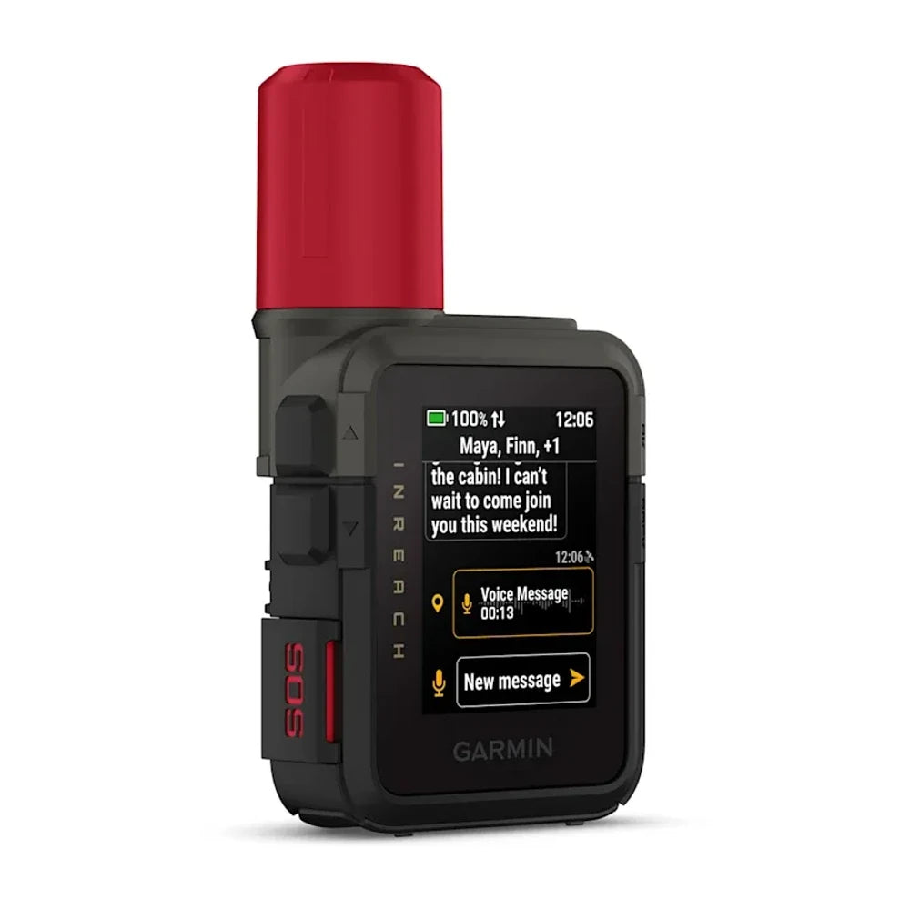 Garmin Mini 3 Plus communicator rear view showing device design