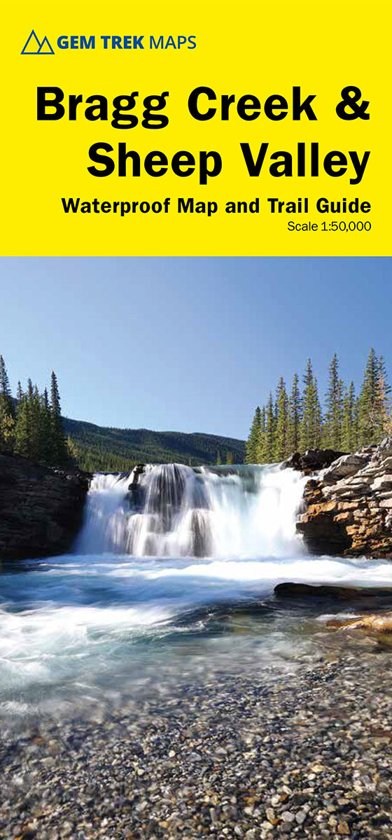 Sheep Valley Path GemTrek Bragg Creek & Sheep Valley Trail Map – Craze Outdoors