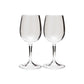 GSI nesting wine glass set empty lightweight outdoor wine glasses for camping and travel